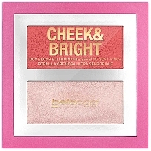 Blush and Highlighter Palette - Bellaoggi Cheek & Bright — photo N1