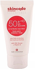 Fragrances, Perfumes, Cosmetics Face Sun Lotion - Skincode Essentials Sun Protection Face Lotion SPF 50+