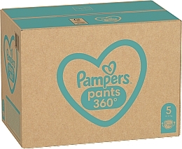 Diaper Pants, Size 5 (junior), 12-17 kg, Mega Box 152pcs - Pampers — photo N10