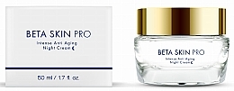 Fragrances, Perfumes, Cosmetics Night Face Cream - Beta-Skin Pro Intense Anti Aging Night Cream