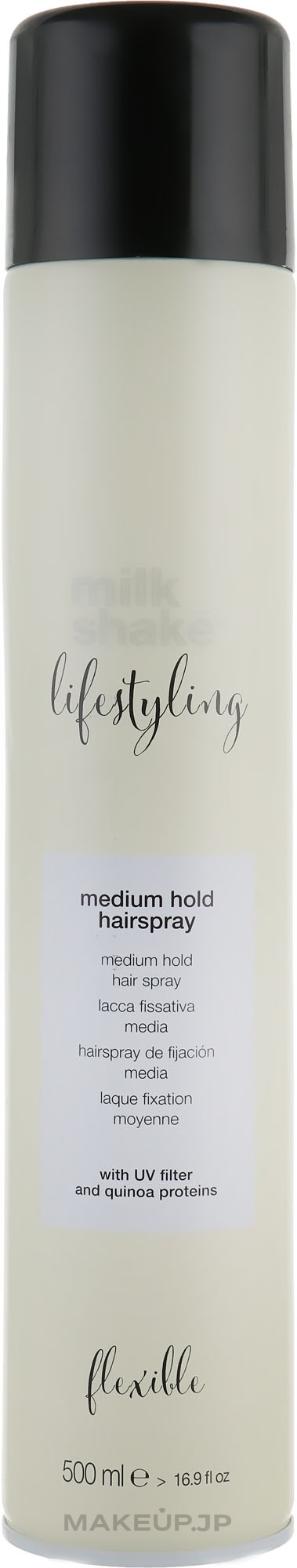 Medium Hold Hair Spray - Milk Shake Lifestyling Hairspray Medium Hold — photo 500 ml