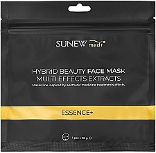 Fragrances, Perfumes, Cosmetics Hybrid Sheet Face Mask with Peptides and Snail Mucus - SunewMed+ Essence Hybrid Beauty Face Mask