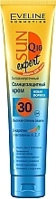 Fragrances, Perfumes, Cosmetics Sunscreen Cream SPF30 - Eveline Cosmetics Sun Expert Q10