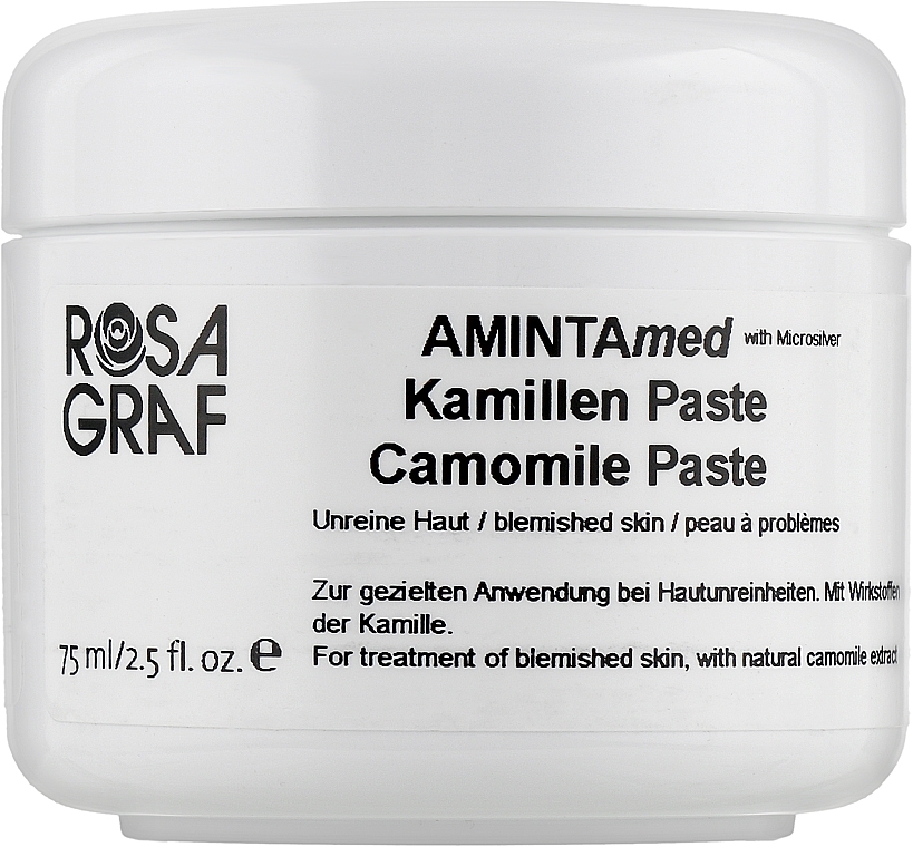 Healing Anti-Acne Spot Night Paste with Micro-Silver - Rosa Graf Amintamed — photo N1