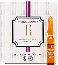 Fragrances, Perfumes, Cosmetics Lifting & Firming Face Booster - Gemma's Dream Instant Firming Tightening Booster Ampoules