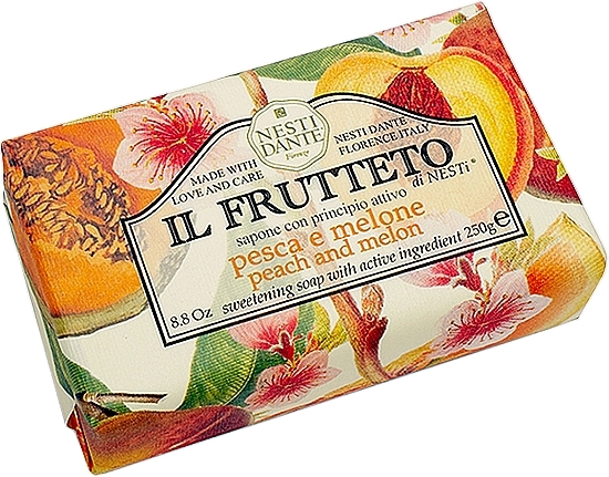 Soap "Peach & Melon" - Nesti Dante Il Frutteto Soap — photo N1