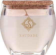 Fragrances, Perfumes, Cosmetics Scented Candle "Vanilla Amber" - Essencias De Portugal Senses Saudade Vanilla Amber Candle