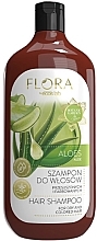 Aloe Shampoo for Dry & Colored Hair - Vis Plantis Flora Shampoo For Dry and Colored Hair — photo N2