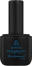 Fragrances, Perfumes, Cosmetics Base Coat - Dark Blue Cosmetics Shimmer French Rubber Base