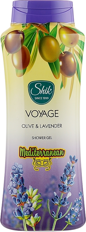 Shower Gel - Shik Mediterranean Olive & Lavender Moisturizing Shower Gel — photo N1