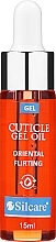 Nail and Cuticle Oil in Gel "Oriental Flirt" - Silcare Cuticle Gel Oil Oriental Flirting — photo N1