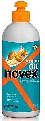 Leave-In Conditioner - Novex Argan Oil Leave-In Conditioner — photo N3