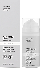 Bamboo Charcoal Foam Cleansing Mask - Alchemy Cleansing Carboxy Mask Co2 Therapy — photo N2