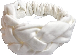 Fragrances, Perfumes, Cosmetics Organic Cotton Headband, white - Ovium