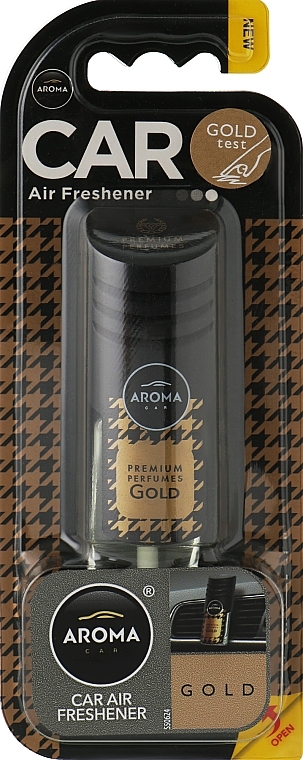 Liquid Car Air Freshener 'Gold' - Aroma Car Prestige Vent — photo N1