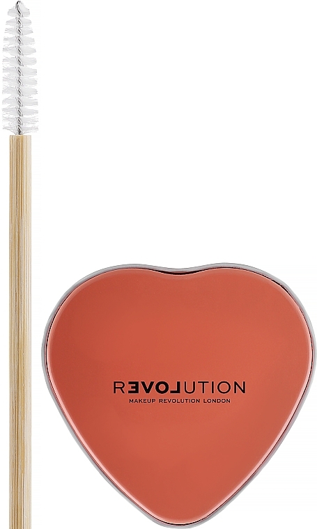 Relove By Revolution So Peachy Soap Brow Tin - Brow Fixing Soap — photo N2