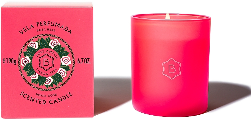 GIFT! Decorative Candle - Benamor Rose Amelie Candle — photo N1