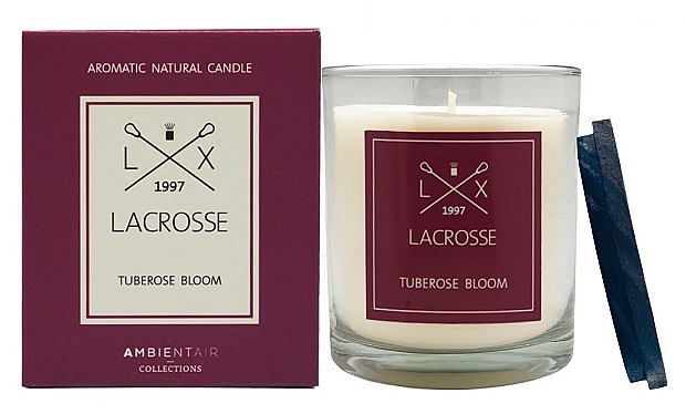 Tuberose Bloom Scented Candle - Ambientair Lacrosse Tuberose Bloom — photo N3