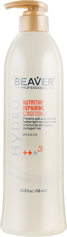 Nourishing & Moisturizing Conditioner - Beaver Professional Hydro Conditioner — photo N3