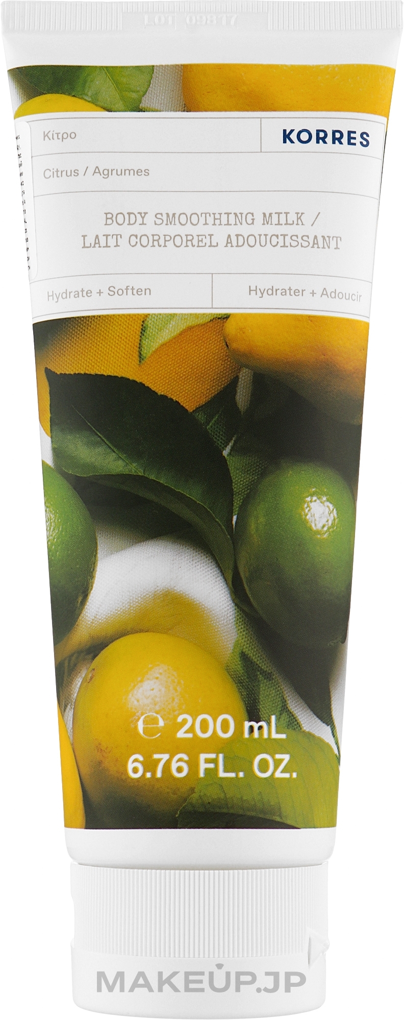 Citrus Body Milk - Korres Citrus Body Milk — photo 200 ml
