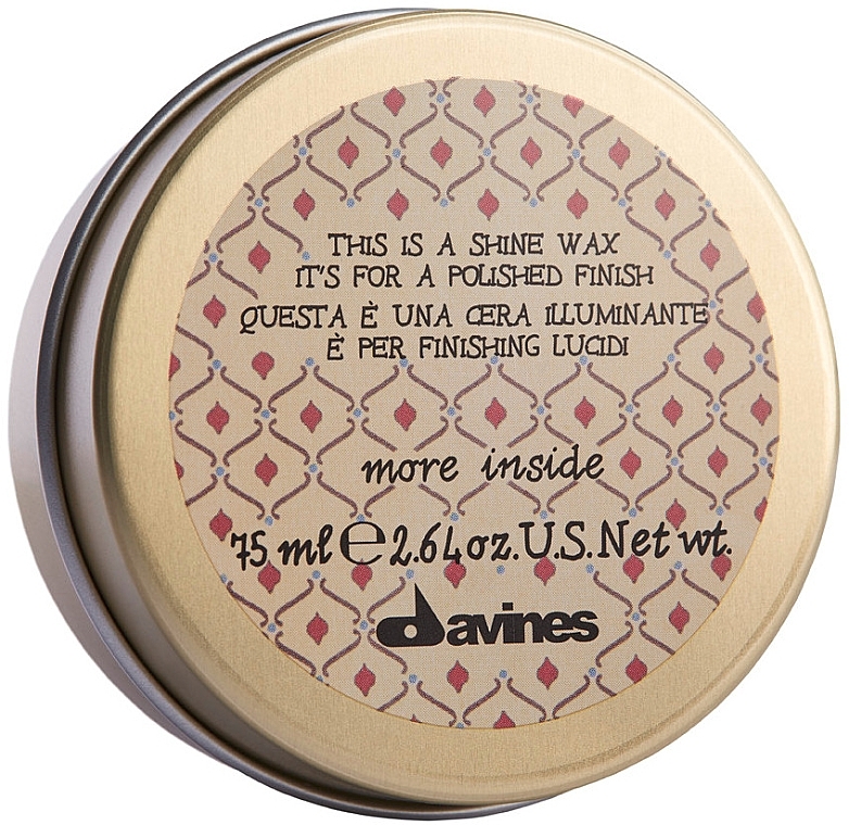 Shine & Smoothing Wax - Davines More Inside This Is A Shine Wax — photo N1