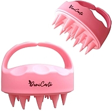 Scalp Massage Brush, pink - Deni Carte — photo N1