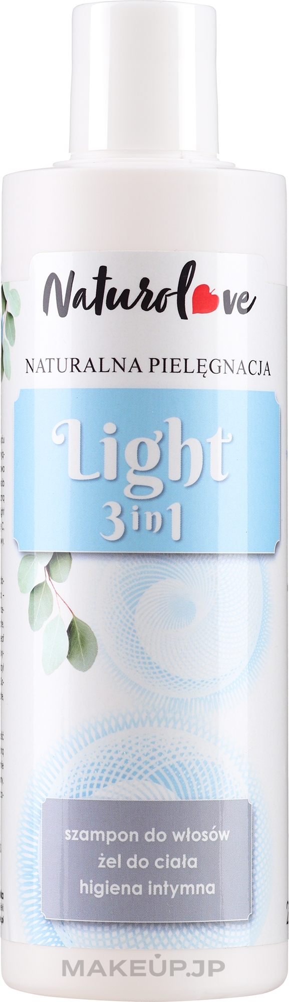 3in1 Shampoo - Naturolove Light Series 3in1 — photo 280 ml