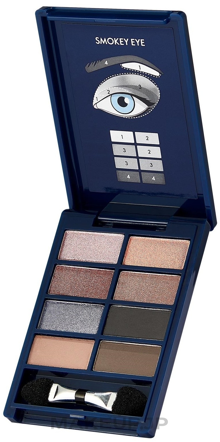 Eyeshadow Palette - Oriflame OnColour All Eyes Palette — photo Smokey Nude