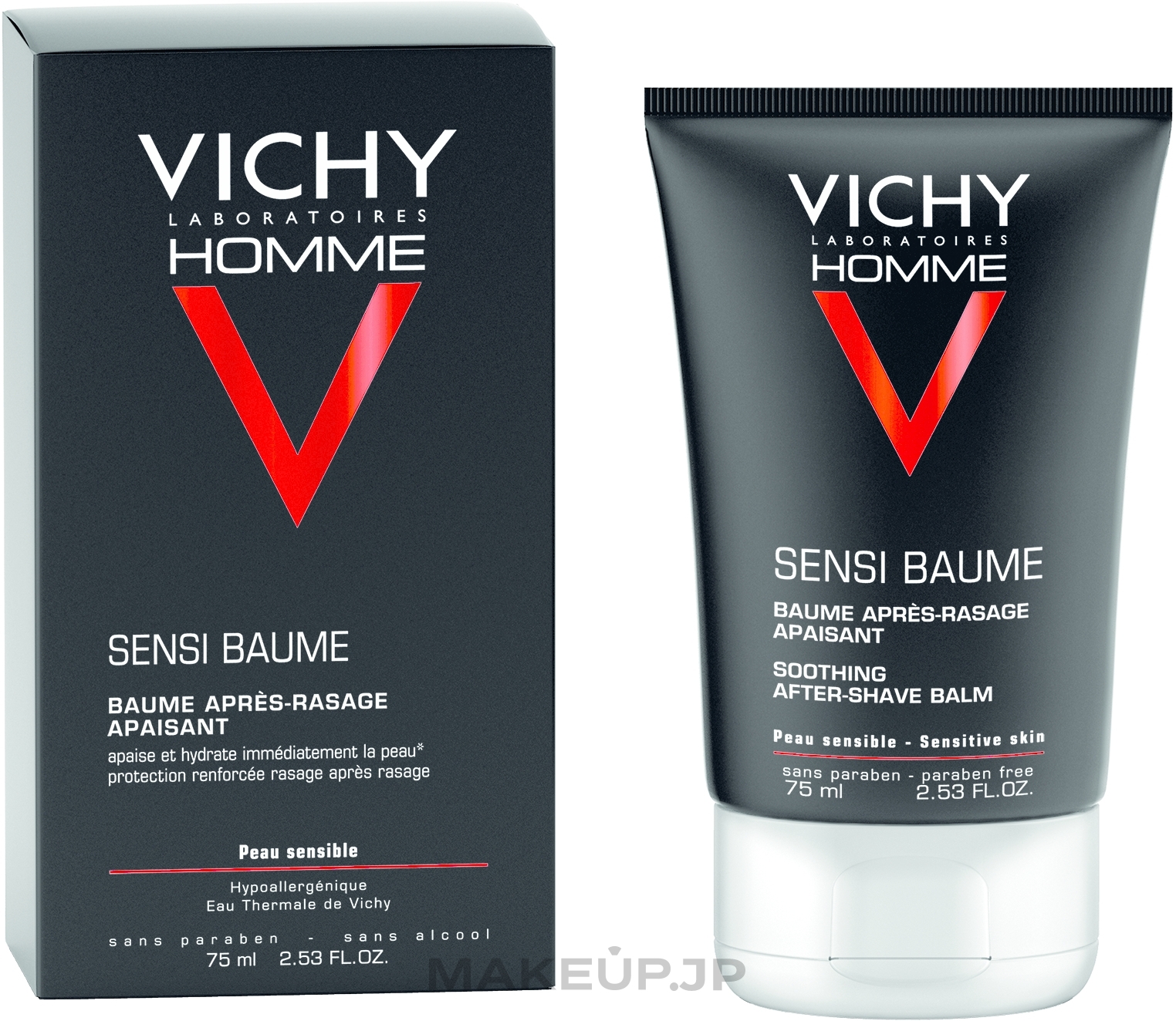 After Shave Balm - Vichy Homme Sensi-Baume After-Shave Balm — photo 75 ml