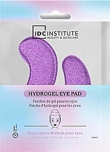 Glitter Hydrogel Eye Patch - IDC Institute Glitter Hydrogel Eye Pad Purple — photo N1