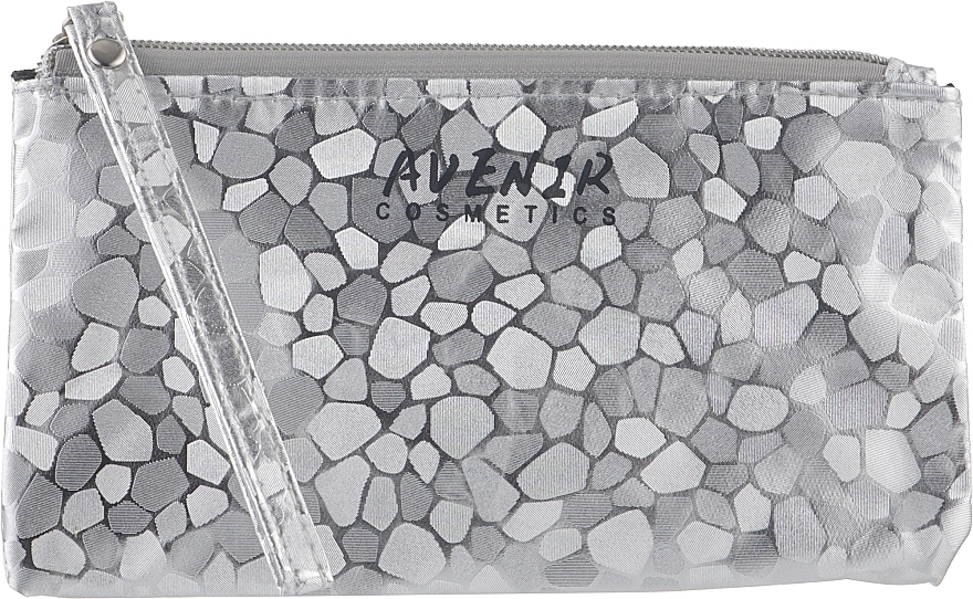 Gloss Makeup Bag, silver - Avenir Cosmetics — photo N1