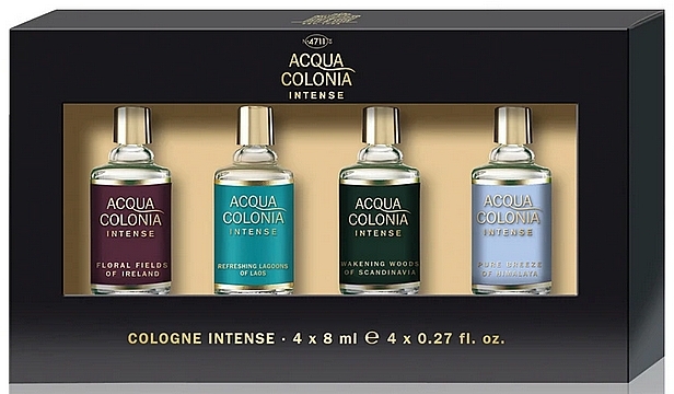 Maurer & Wirtz 4711 Acqua Cologne Miniature Set Miniature Set - Kit (col/4x8ml) — photo N1