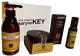 Fragrances, Perfumes, Cosmetics Recovery Set for Damaged Hair - Saryna Key Damage Repair (mask/300ml + shm/300ml + oil/50ml)