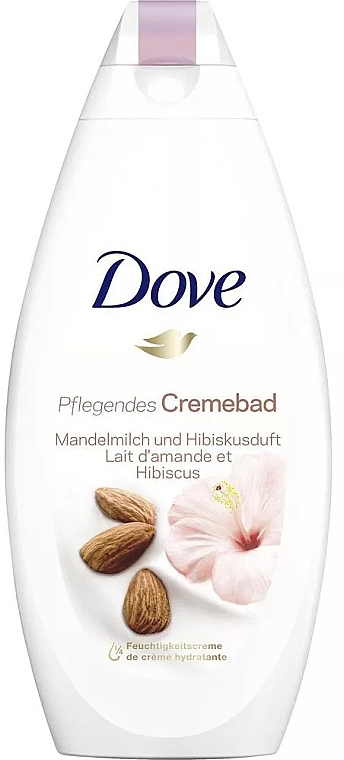 Shower Cream-Gel "Amond Milk and Hibiscus" - Dove — photo N5