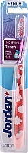 Medium Toothbrush, with protective cap, pink with clouds - Jordan Individual Reach Toothbrush — photo N1