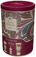 Fragrances, Perfumes, Cosmetics Tesori d`Oriente Byzantium - Set (edp/100ml + sh/gel/250ml + bath/cr/500ml)