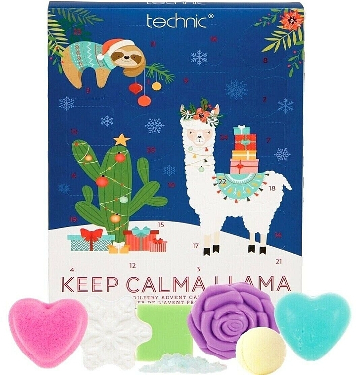 Advent Calendar, 24 products - Technic Cosmetics Keep Calma Llama — photo N6