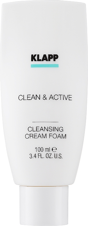 Basic Cleansing Cream Foam - Klapp Clean & Active Cleansing Cream Foam — photo N2