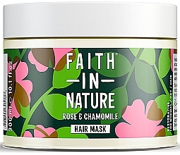 Fragrances, Perfumes, Cosmetics Repair Hair Mask - Faith In Nature Rose & Chamomile Hair Mask