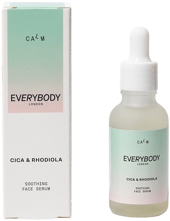 Soothing Serum with Centella Asiatica & Rhodiola Extract - EveryBody Calm Soothing Face Serum — photo N1