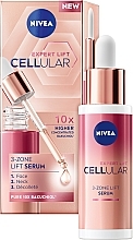 Fragrances, Perfumes, Cosmetics Face Lifting Serum - NIVEA Cellular Expert Lift 3-Zone Lifting Serum