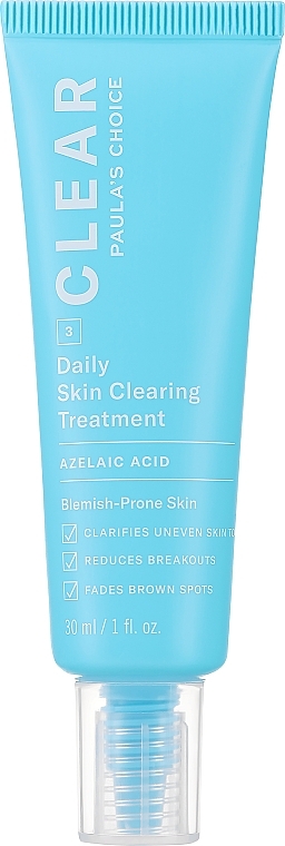 Face Cleanser with Azelaic Acid - Paula's Choice Clear Daily Skin Clearing Treatment — photo N1