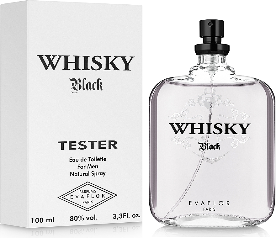 Evaflor Whisky Black - Eau de Toilette (tester without cap) — photo N2