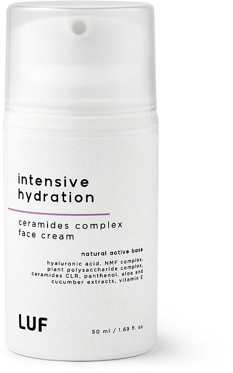 Concentrated Hyaluronic Face Cream "Intensive Hydration" - Luff Two Level of Hydration Face Cream — photo N1