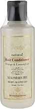 Natural Herbal Ayurvedic Conditioner "Orange & Lemongrass", SLS-free - Khadi Organique Orange Lemongrass Hair Conditioner — photo N3