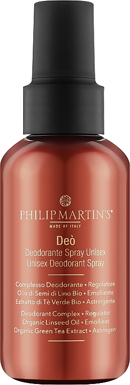 Deodorant Spray - Philip Martin's Deo` Unisex Deodorant Spray — photo N1