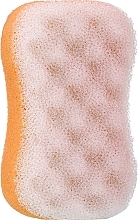 Shower Sponge, 6019, white-orange - Donegal — photo N1