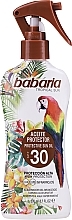 Fragrances, Perfumes, Cosmetics Sun Body Oil - Babaria Tropical Sun SPF30 Protective Sun Oil