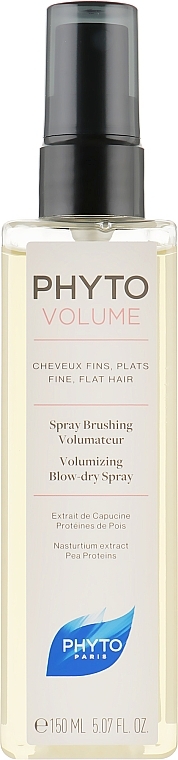 Heat Protection Volume Spray - Phyto Volume Spray Brushing Volumateur — photo N3