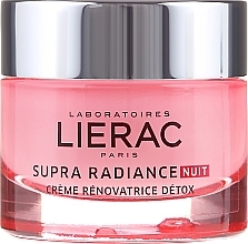 Detox Restoring Night Cream - Lierac Supra Radiance Creme Renovatrice Detox Nuit — photo N1